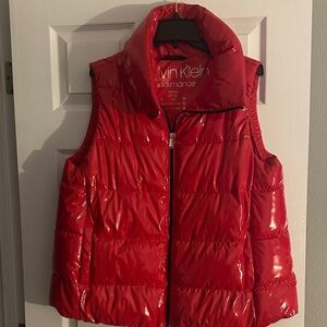 Calvin Klein Glossy Cherry Vest